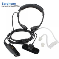 Adjustable Finger PTT Acoustic Tube Throat Control Headphone Headset MIC Earphone for Motorola GP328