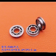 [Ready Stock Promotion] Nybo Production Open Style Flange Bearing F686 LF1360 F686K 6 * 13 * 3.5