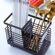 Powder Coated Iron 2-Compartment Chopsticks With Hangers, High-Class Household Products.