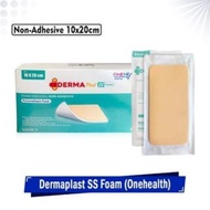 BABYPEDIA 2pcs DERMAPLAST FOAM Dermafix SS Foam Dressing Non Adhesive ONEHEALTH Dressing Foam Super