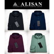 ALISAN Plain Regular fit Long Sleevekoko (BLACK, biru 7, BURGUNDY, SAGE)
