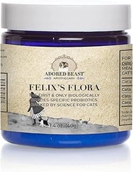 Adored Beast Felix's Flora | Species Appropriate Pre & Probiotic Immune Modulator | Holistic Healthc