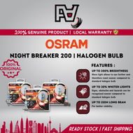 OSRAM Night Breaker 200 | Halogen Bulb | H4 H7 H11 | 1SET(2PC) | 100% Original | Flash Auto