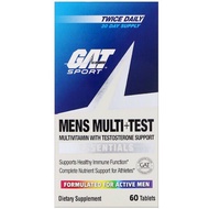 ( SHORT EXP CLEARANCE ) GAT MULTIVITAMIN + TEST SUPPORT 60 caps ( 30 days supply ) optimen
