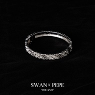 SWAN - VRT Knit Bangle กำไลลวดลายสานถักทอผ้า Where Textile Meets Jewelry