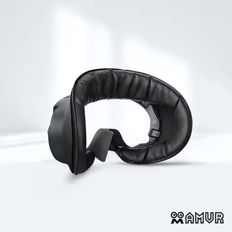 AMVR PU Leather Face Eye Mask Cover for PICO 4/4 Ultra/Pro VR Glasses Protective Cover Accessories