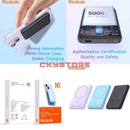 MC-DO.DO MC-3951/3952/3953 15W MAGNETIC POWER BANK 5000MAH SLIM MAGNETIC MECHANISM Powerbank