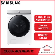 [MUAR &amp; MELAKA ONLY] Samsung 19KG Wash &amp; 11KG Dry Front Load Combo Washer WD19T6500GW/FQ Washer Dryer,Washing Machine