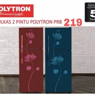 Kulkas Polytron 2 Pintu Prb-219 Motif Bunga Promoo!!