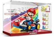Acrylic Display Case for Lego 72037 Mario Kart, Thickened Acrylic Display Box with Background, Dustp