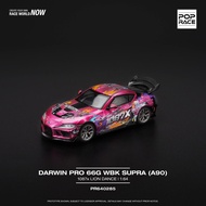 Pop Race 1:64 PR64-285 Toyota Supra DARWIN PRO 66G WBK SUPRA (A90) 1087X LION DANCE (New & Sealed)