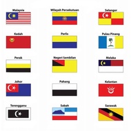 Flags Set 3 x 6 ft Polyester