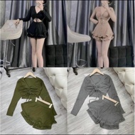DRAWBOW SHIRT WITH LEVEL-LOADED PANTIES DX3