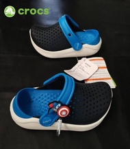 รองเท้าเด็กCROCS LiteRide Baby พร้อมส่ง6สีสุดแสนน่ารัก พื้นนิ่มเบาสบาย สวมใส่ง่าย [เฉพาะรองเท้าไม่มีตัวการ์ตูนแถมนะคะ]