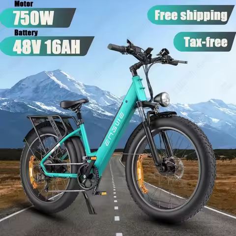 E-Bike ENGWE E26/ST 26*4.0 Inch Fat Tire Electric Bike 750W Motor 48V 16AH Battery Max Range 140km S