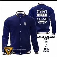 Latest Islamic Da'Wah CUSTOM Jacket (PEOPLE LEFT BUT ALLAH)