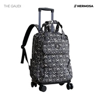[ THE GAUDI - HERMOSA motif ] TROLLEY BACKPACK CABIN LUGGAGE PLANE FASHION KOREA BARLEY WATERPROOF P
