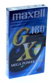 Maxell VHS E-60 120 180 GX AF Video Cassette / Kaset Video Maxell
