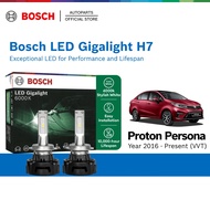 Bosch LED Gigalight 6000K H7 Halogen Headlight Retrofit Bulb + CANBUS for Proton Persona VVT BH - 19