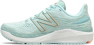 New Balance Women's Fresh Foam 860v12 Running Shoe - Color: Pale Blue Chill/Light Mango - Size: 5 - 