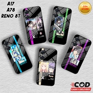 ( JJ 29 ) Softcase Glossy ANIME MOTIF For HP OPPO Reno 8T 4G 5G A17 A17k a78 4G A78 5G A58 5G 8Z 8 7