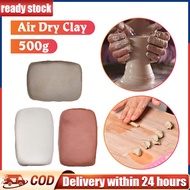 500g Pottery Clay Air-Hardening Modeling Clay Natural Air-Dry Non-Toxic Pottery Clay
