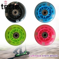 Scooter Wheel Durable 4 Colors Light Gifts Scooter Bearings
