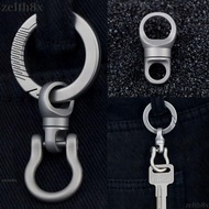 ZELTH Brass Keychain, 360° Rotatable Ultra-light Titanium Alloy Keychain,  Portable EDC Keyring Outd