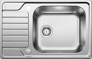 BLANCO DINAS 525120 Kitchen Sink, Stainless Steel Brush Finish, 60 cm, Base Cabinet