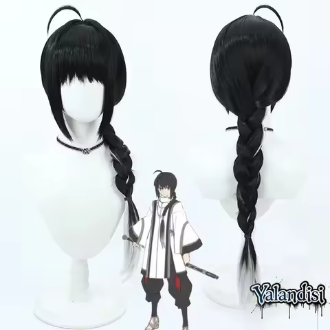 Yalandisi& Anime FGO Fate Samurai Remnant Yamato Takeru Cos Cos Cosplay Wig Halloween Carnival Party