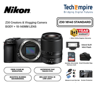 NIKON Z30 Mirrorless Camera NIKKOR Z DX 16-50mm & 50-250mm Nikon Vlogger Essentials Nikon Z30 with k