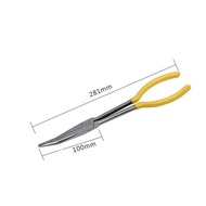 【🇲🇾Stock 】11 Inch Long Nose Pliers O 25 45 90 Degree Ring Stainless Steel Super Long Nose Pliers Multifunctional DIY Tools For Jewelry Making Playar Muncung Tirus