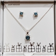 Lovisa Clawstone Necklace and 2 Earrings Set Fashion Jewelry Luxury Style HOME LOVE 3399