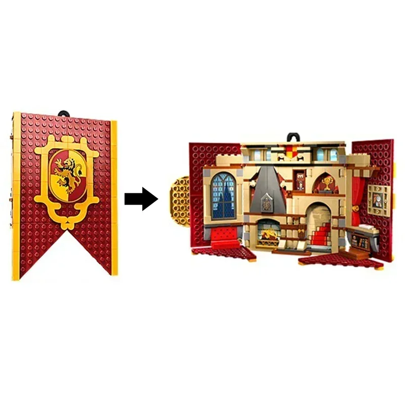 Of 4 Academy Flag Blocks Suit Collectible Adult Toys Birthday Gifts and Magic RPG Supplies Magic Gam