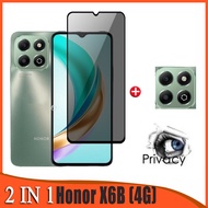HonorX6B Full Cover Private Screen Protector Anti-Spy for Honor X6B X7B X8B X6A 4G 2024 HonorX6B X6 