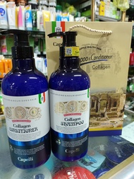 Cặp Dầu Gội Xả Cao Cấp Capelli Ý 850ml x2