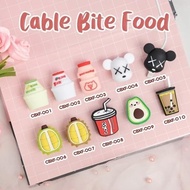 Cable Protector Iphone Android Food series Cable Bite Yakult Durian