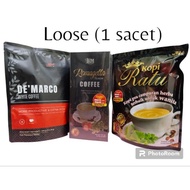 JRM KOPI (1 SACHET) TRIAL LOOSE COFFEE RATU ROMAGELLA DE' DE MARCO JAMU RATU MALAYA READY STOCK FAST