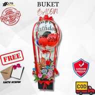 Buket Balon Prakarya Dirangkai Sendiri simple Dan mudah