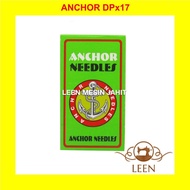 MESIN DPx17 DP x 17 DP 17 Oregon Anchor Accordion Walking Foot Machine Needle LEEN