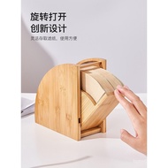 Ling Filter Paper Bamboo Anti-dust Filter Storage Box Coffee v60 Storage Fan-Shaped Nan Rack Hand Pa