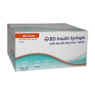Insulin Syringes 31G 1cc 5/16" 90/bx Insulin Syringes 31G 1cc 5/16" 90/bx