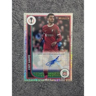 2023-24 Topps Merlin Cody Gakpo Auto /99 Mojo Liverpool FC Autograph