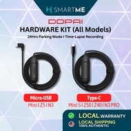 DDPAI Hardware Kit for DDPAI Mini 5 / Z40 Z50 / N3 M5S / E3 Dashcam Micro USB | OBD Type-C