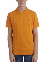 Lacoste - Mens Ph4012 Short Sleeve Slim Fit Polo Shirt, Size: 4, Color: Abricotine