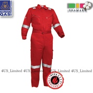 SHAMARR FIRE RETARDANT COVERALL FRC (SIRIM) NFPA2112 (FRC)-PPE SAFETY COVERALL