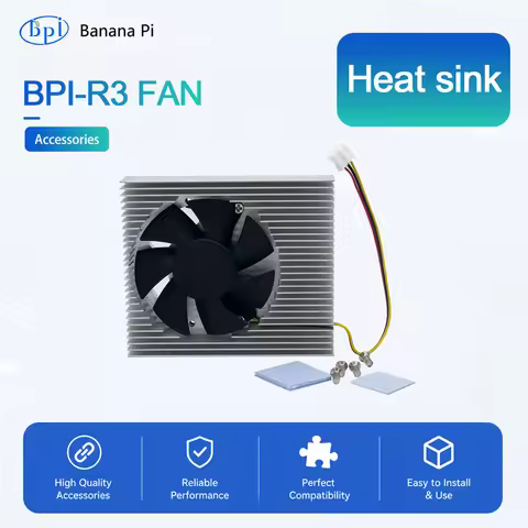 Banana Pi BPI-R3 Fan Heat Sink for BPI-R3 Accessories