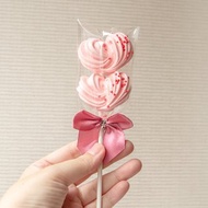 婚禮小物 串串心2入心型馬林糖 | 送客喜糖 生日分享 情人節活動