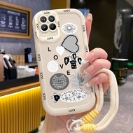 Casing hp for Realme 8 8i 8 Pro Narzo 50 4G Case Casing HP Softcase silicone Kasing lanyard personal