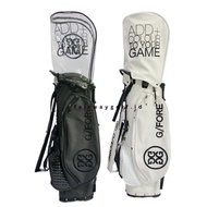 HITAM Miura Skull&amp;T Golf Stand Bag Black GFO-202